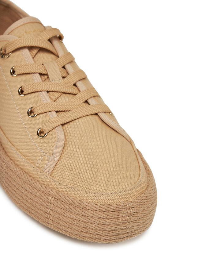 Tommy Hilfiger Espadrillas Tommy Hilfiger Vulc Espadrille Sneaker FW0FW08404 Beige