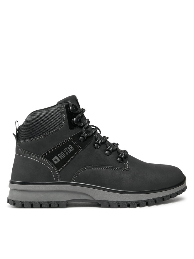 Big Star Shoes Trapper stila apavi Big Star Shoes MM174019 Melns