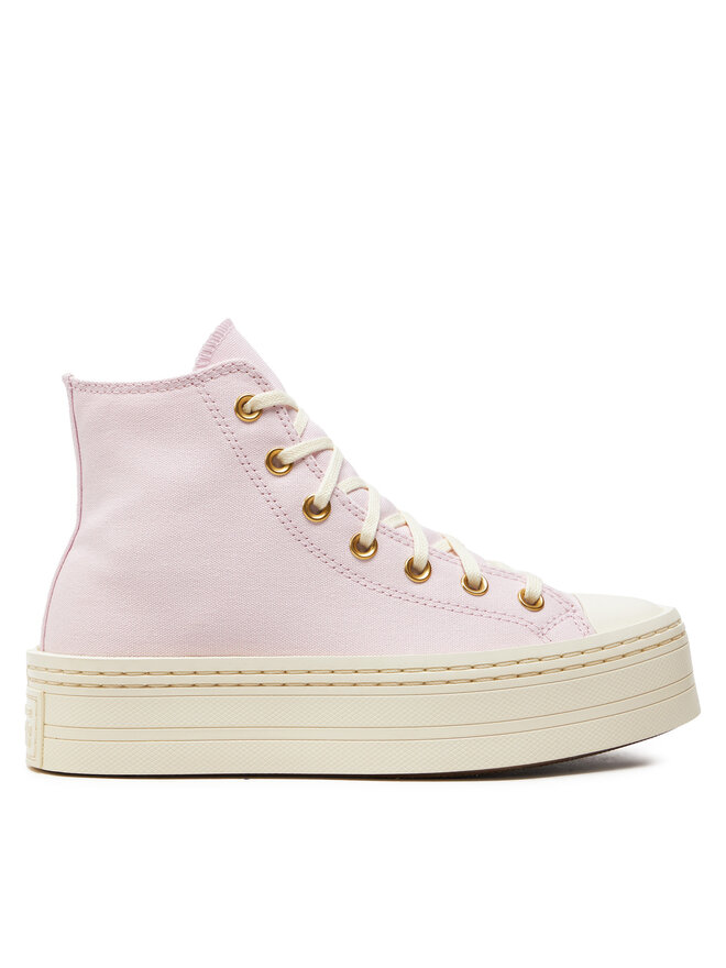 Converse Plátěnky Converse Chuck Taylor All Star Modern Lift Platform Crafted Stitching A07578C Růžová