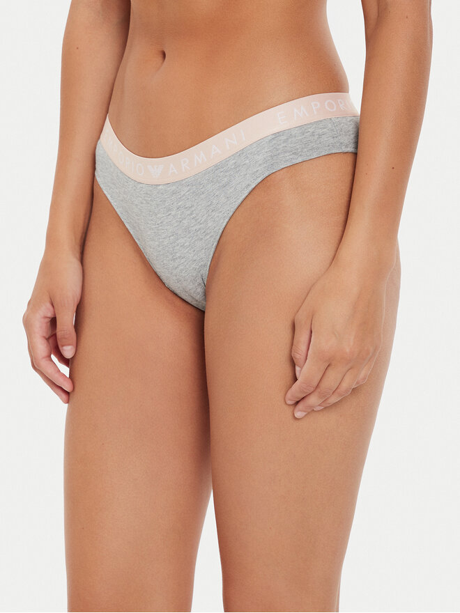 Emporio Armani Underwear Emporio Armani Underwear 2er-Set klassische Damenslips 163334 4F227 00948 Grau