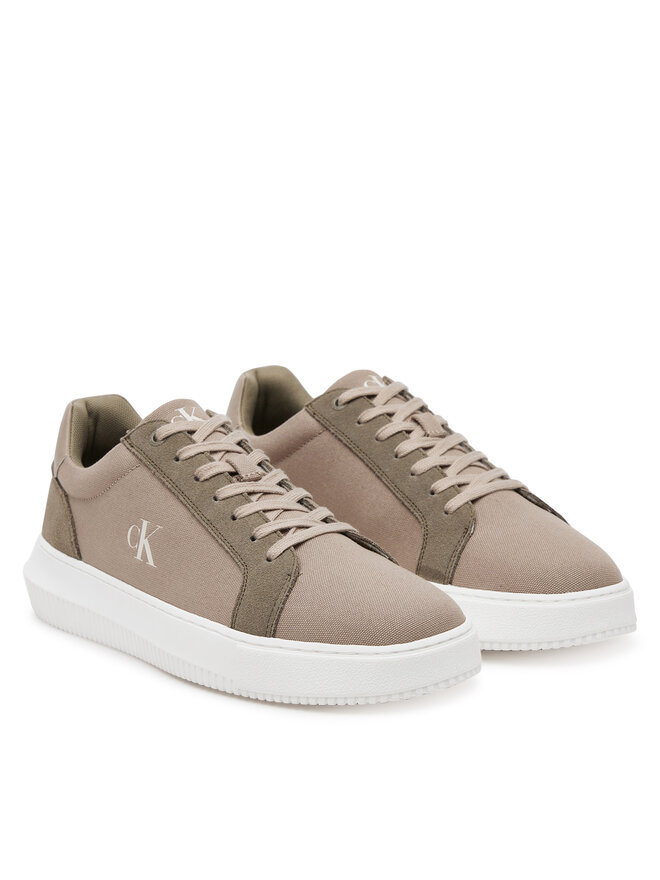 Calvin Klein Jeans Sneakers Calvin Klein Jeans Chunky Cupsole Mg Canvas YM0YM01219 Marrone