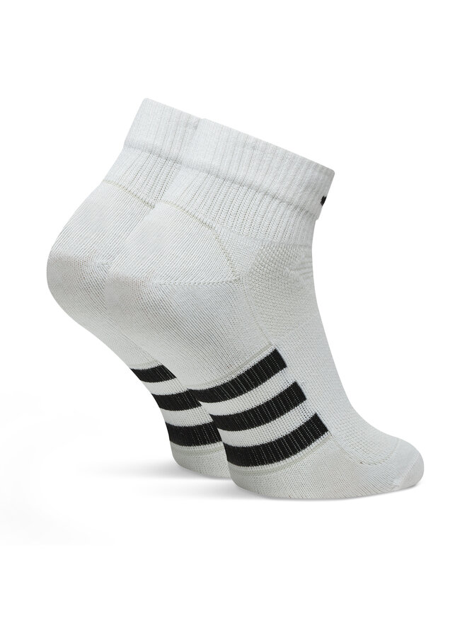 adidas Skarpety wysokie unisex adidas Performance Light Mid-Cut Socks 3 Pairs HT3445 Biały