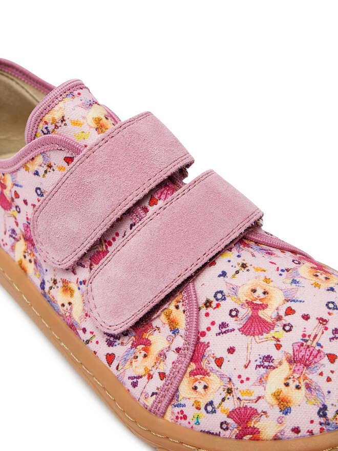Froddo Papuče Froddo Barefoot Canvas G1700390-3 D Ružičasta