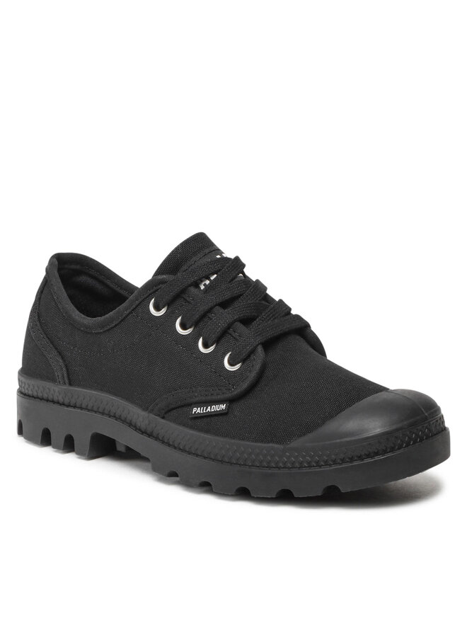 Palladium Plátěnky Palladium Pampa Oxford 92351-008-M Černá
