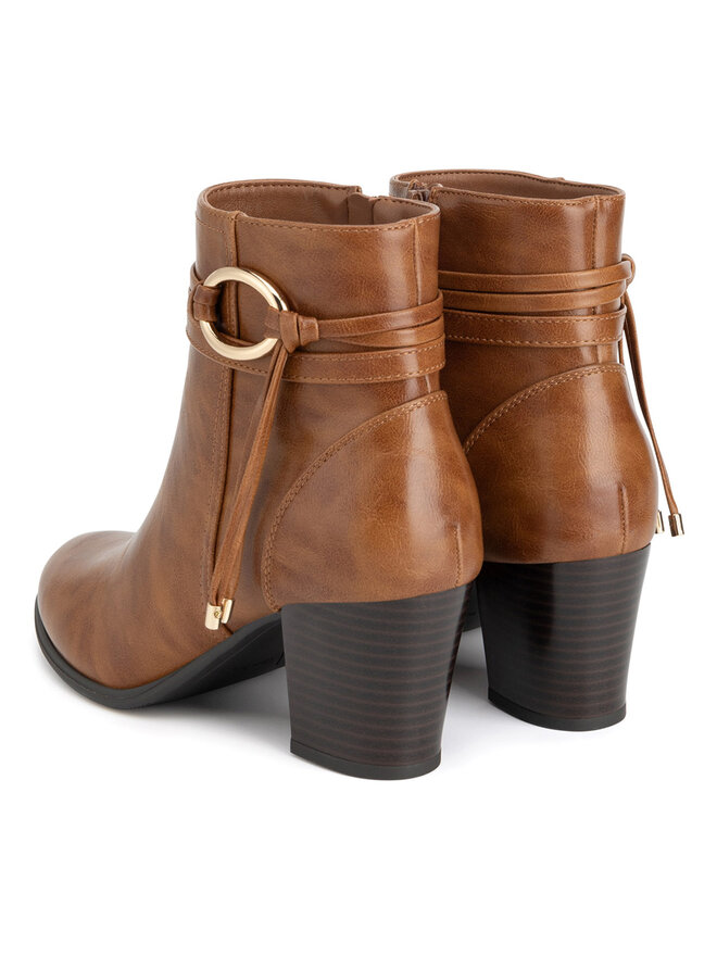 Clara Barson Stiefeletten Clara Barson WYL1890-42 Braun