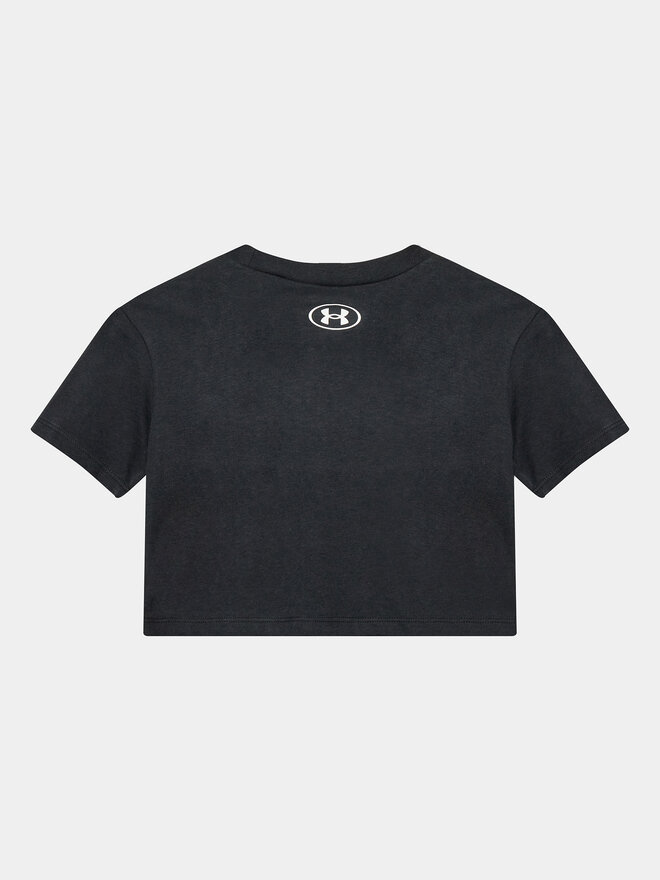 Under Armour Under Armour T-Shirt Ua Crop Sportstyle Logo Ss 1380878 Schwarz Loose Fit