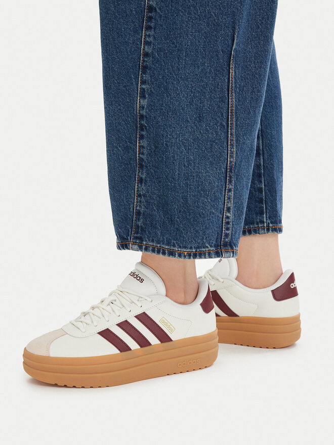 adidas Снікерcи adidas Vl Court Bold Shoes JQ5642 Світло-бежевий