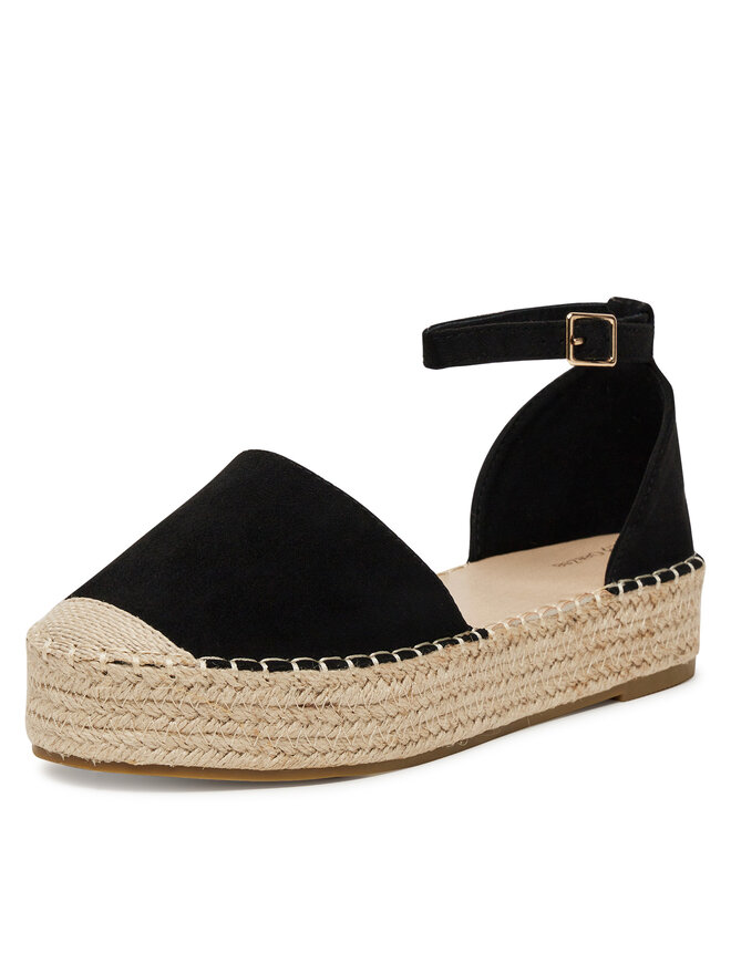 DeeZee Espadrilky DeeZee WSS990-215 Čierna