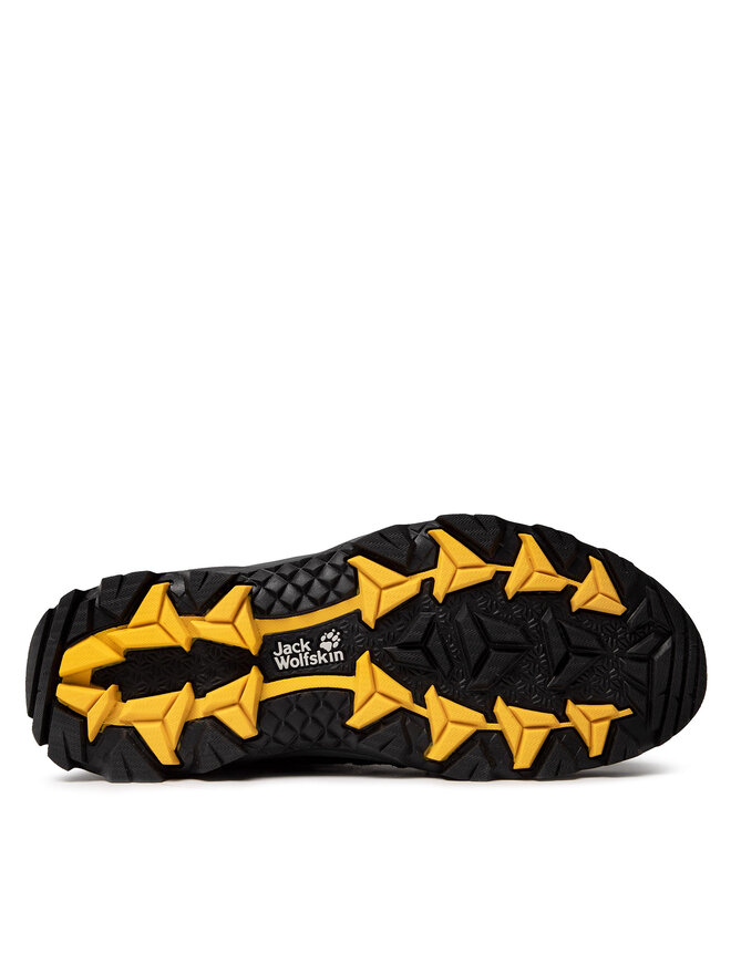 Jack Wolfskin Turistiniai batai Jack Wolfskin Vojo 3 Texapore Low M 4042441 Juoda