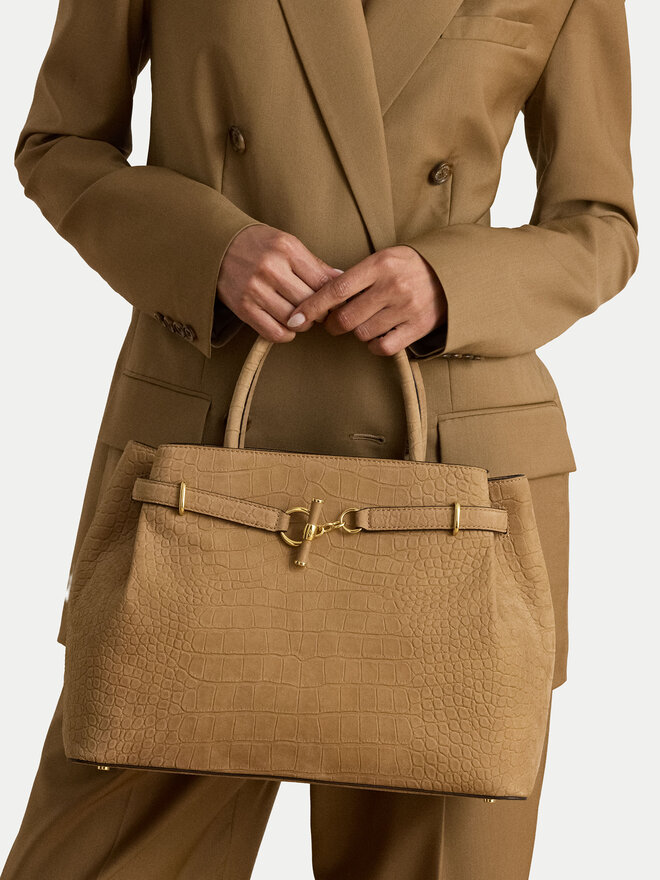LAUREN RALPH LAUREN Handtasche LAUREN RALPH LAUREN 431P18464001 Hellbraun