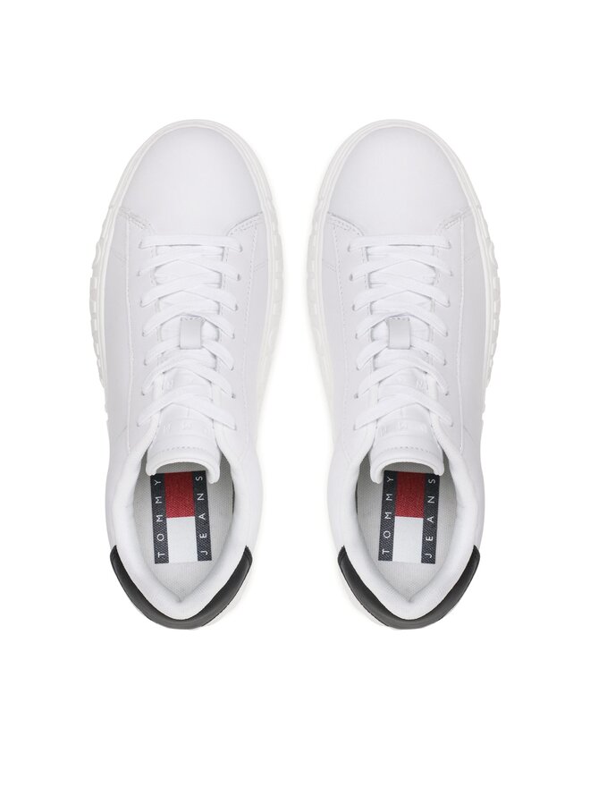 Tommy Jeans Sneakers Tommy Jeans Leather Outsole EM0EM01159 Alb