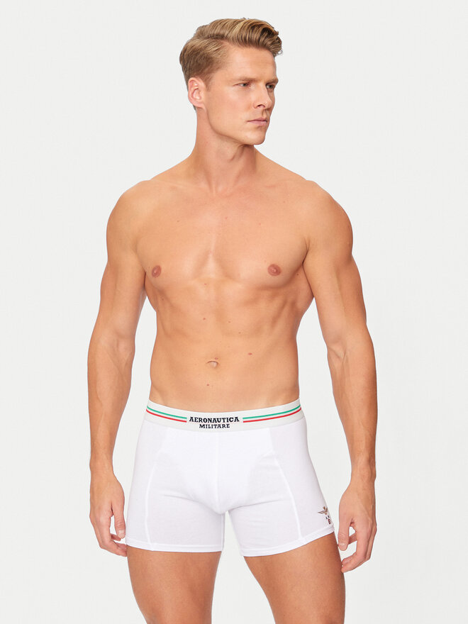 Aeronautica Militare Aeronautica Militare 2 darab boxer AM1UBX002 Fehér