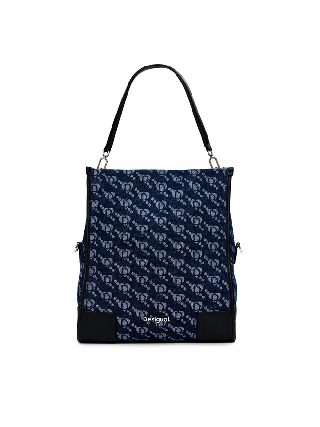Desigual Handtasche Desigual Arco Lovert 24WAXA38 Dunkelblau