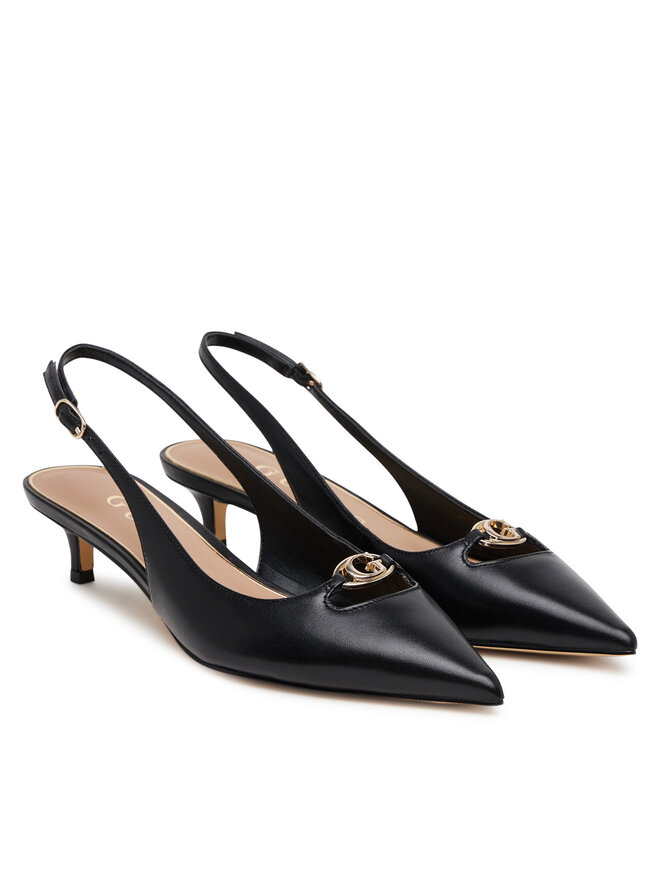 Guess Σανδάλια Guess FLTJES LEA05 Μαύρο