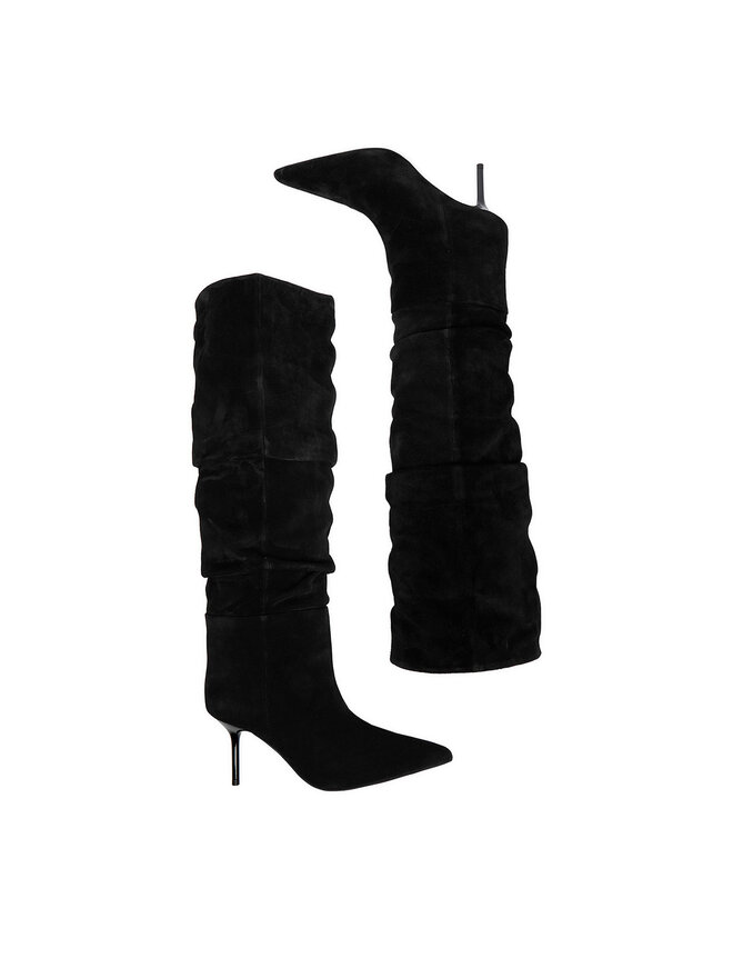 GINO ROSSI Ботуши GINO ROSSI EO-DIANA-121961S Черен