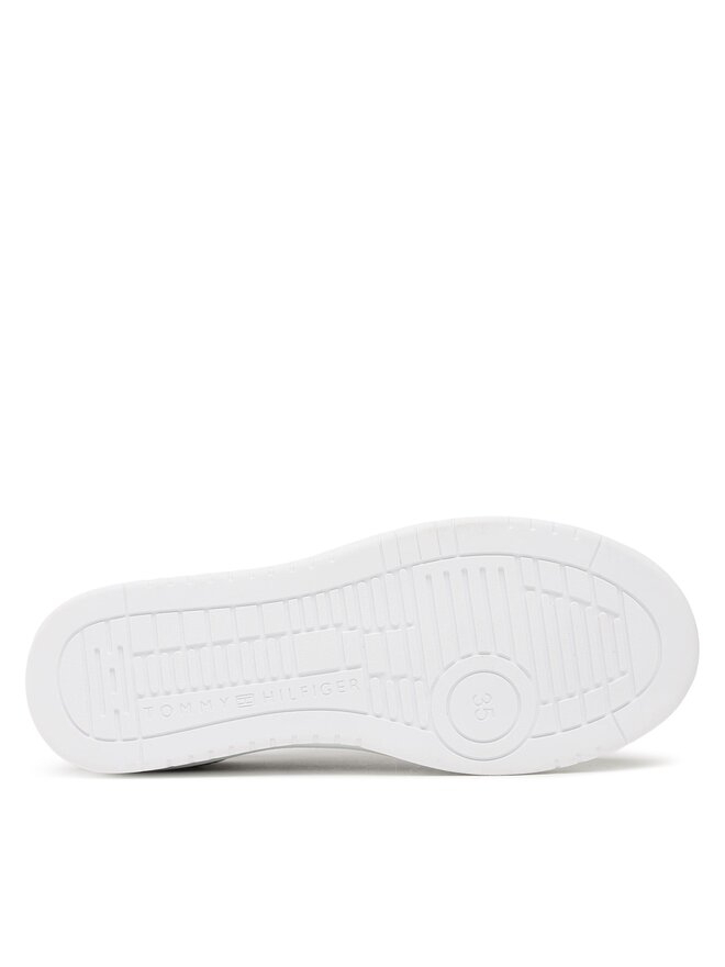 Tommy Hilfiger Снікерcи Tommy Hilfiger Stripes Low Cut Lace-Up Sneaker T3X9-32848-1355 S Чорний