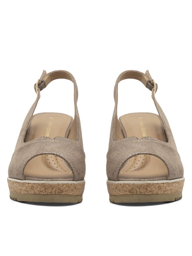 Clara Barson Sandalen Clara Barson WS22257-02 Goldfarben