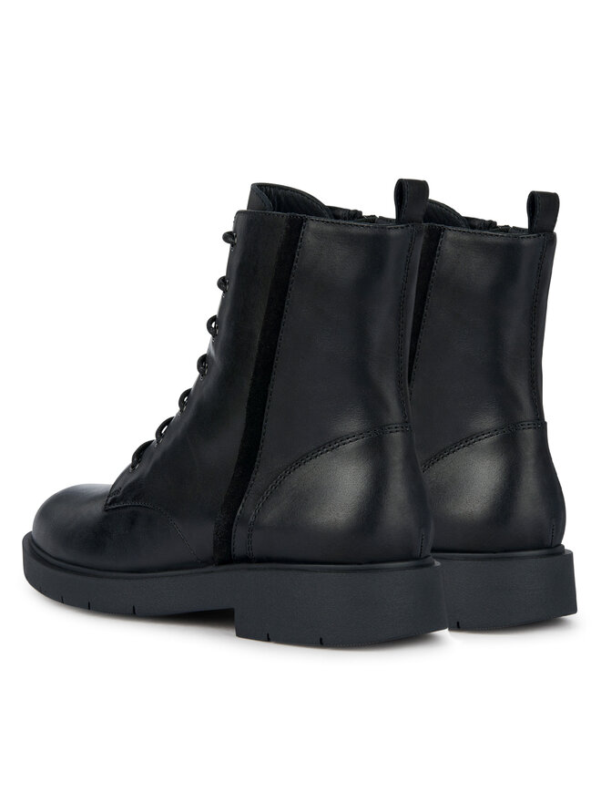 Geox Stiefeletten Geox D Spherica Ec1 D36QRA 04322 C9999 Schwarz