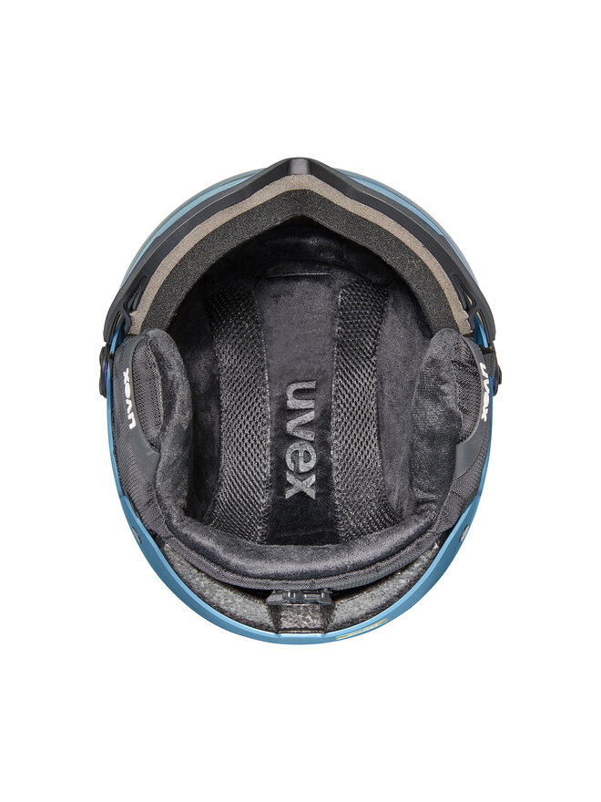 Uvex Kask narciarski Uvex Wanted Visor 56/6/262/00/05 Niebieski