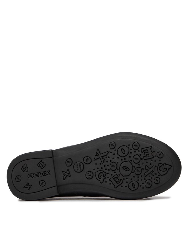 Geox Baleriny Geox J Plie' B J3455B 00043 C9997 M Czarny