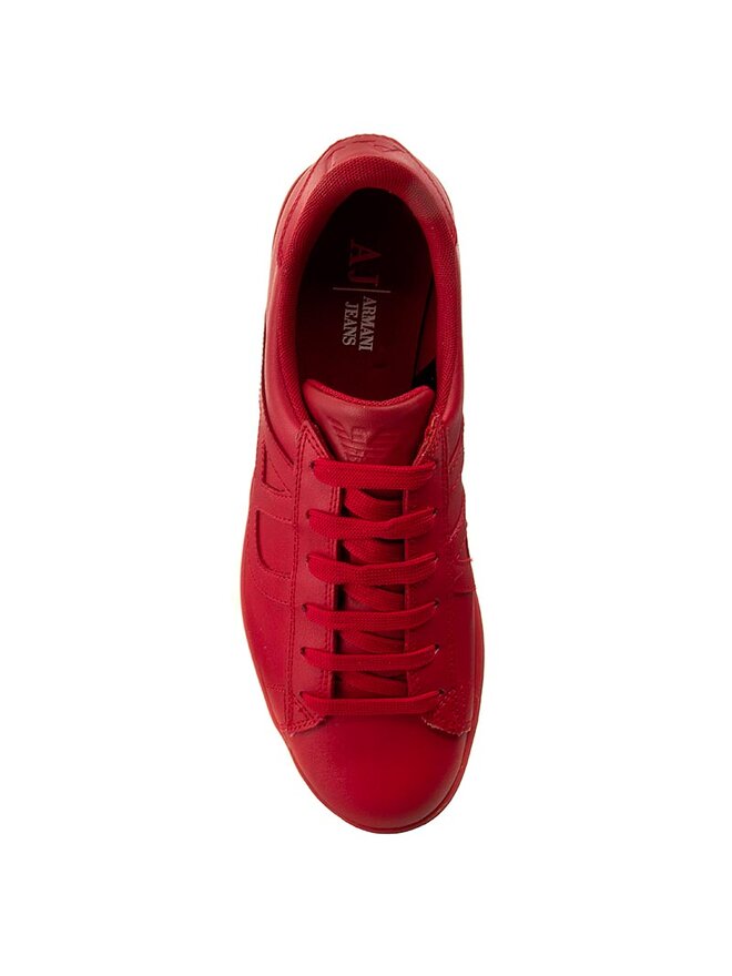 Armani Jeans Sneakersy Armani Jeans 935565 CC500 00074 Czerwony