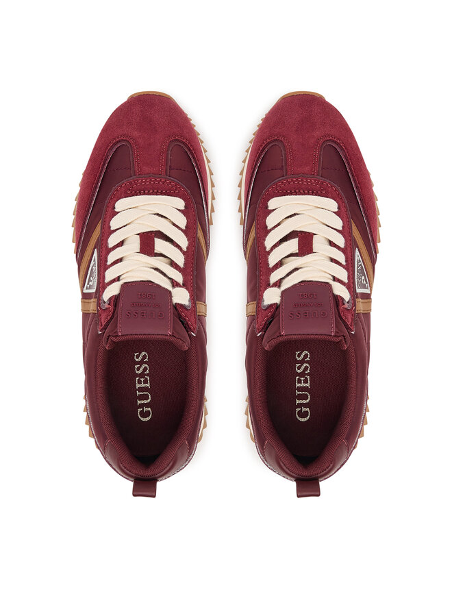 Guess Sneakers Guess FLFBA2 FAB12 Dunkelrot