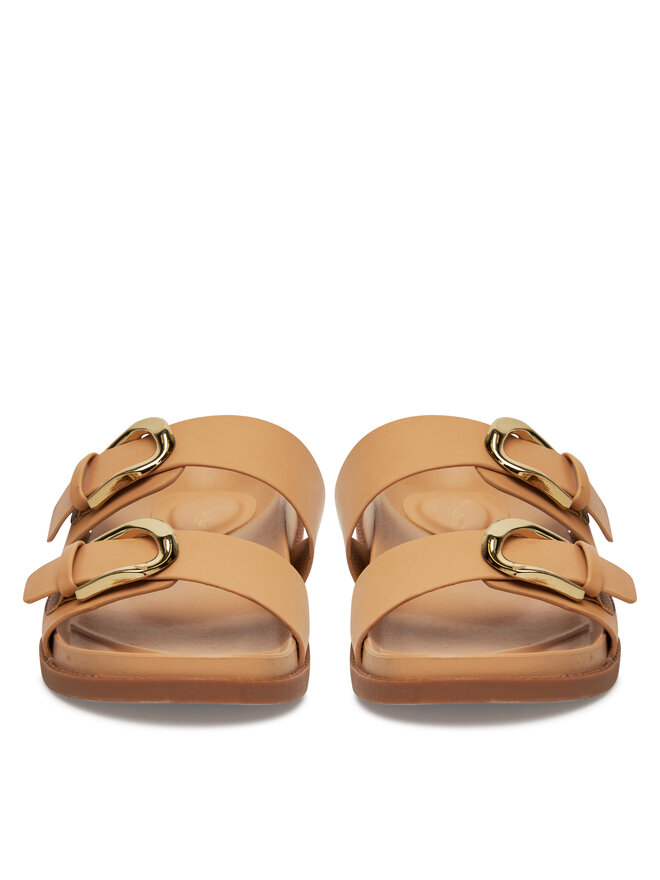 DeeZee Pantoletten DeeZee 3Y8431-56 Beige