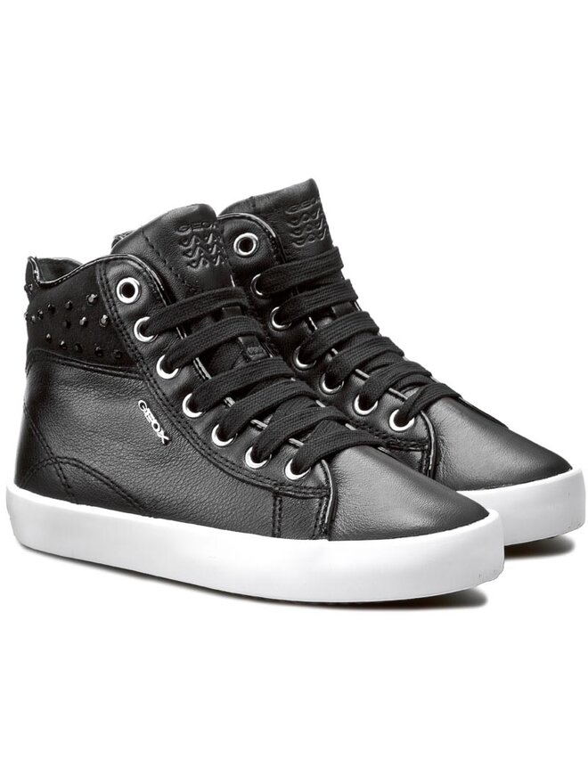 Geox Sneakers Geox J Kiwi G. C J64D5C 00085 C9999 Negru