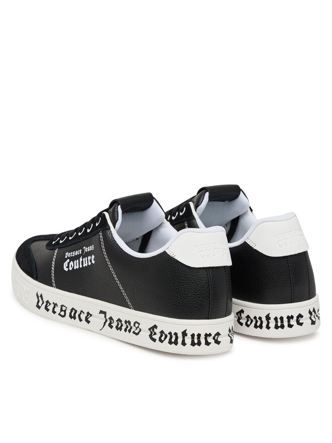 Versace Jeans Couture Снікерcи Versace Jeans Couture 80YA3SK6 ZPB82 Чорний