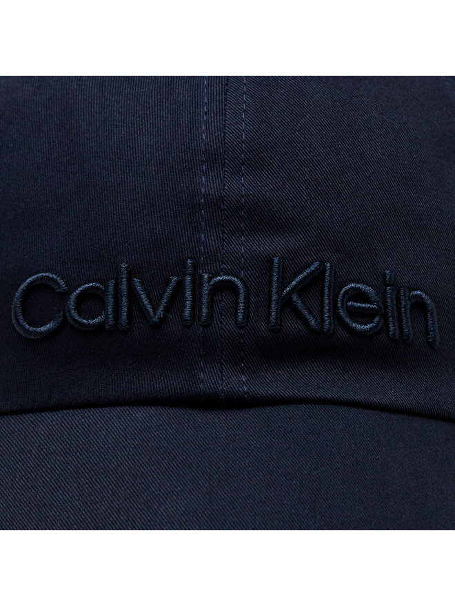 Calvin Klein Czapka z daszkiem Calvin Klein Embroidery K50K505737 Granatowy