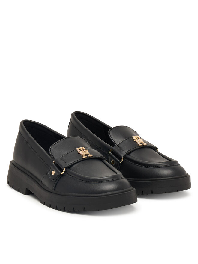 Tommy Hilfiger Slipper Tommy Hilfiger T3A4-35141-1355999 M Schwarz