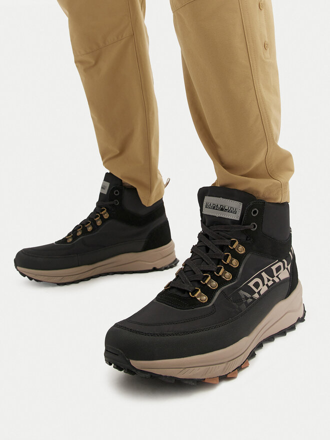 Napapijri Schnürschuhe Napapijri Vorte NP0A4IKS Schwarz