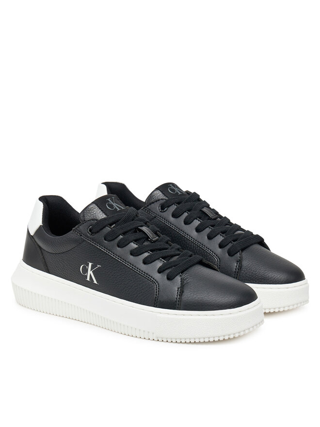 Calvin Klein Jeans Zapatillas Calvin Klein Jeans Chunky Cupsole Low Mg YW0YW01769 Negro