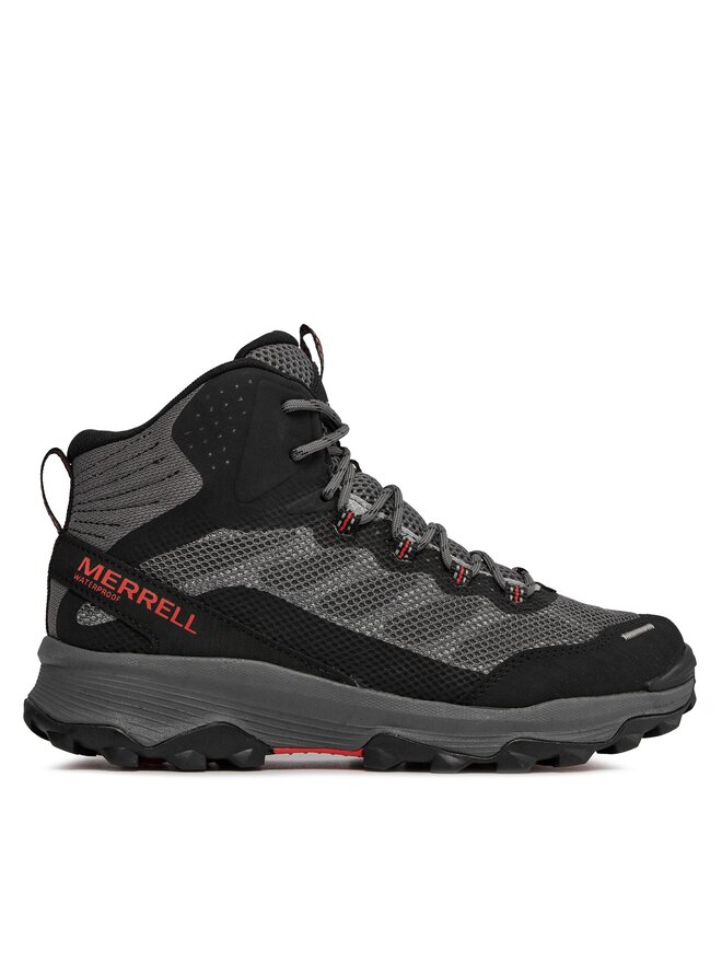 Merrell Pārgājienu apavi Merrell Spee Strike Mid Wp J066877 Pelēks