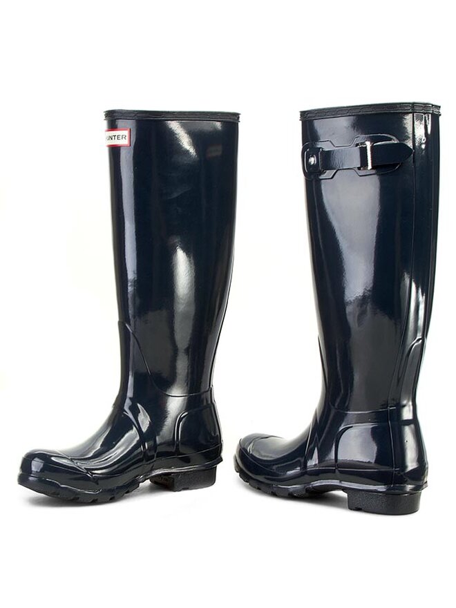 Hunter Гумени ботуши Hunter Original Tall Gloss WFT1000RGL Тъмносин