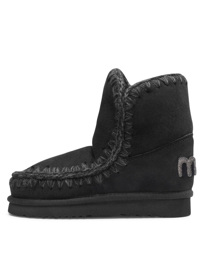 Mou Snehule Mou Eskimo 18 Glitter Logo MU.FW101050A Čierna