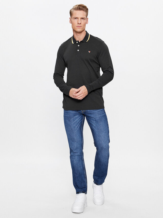 Jack&Jones Jack&Jones Polo 12174038 Μαύρο Regular Fit