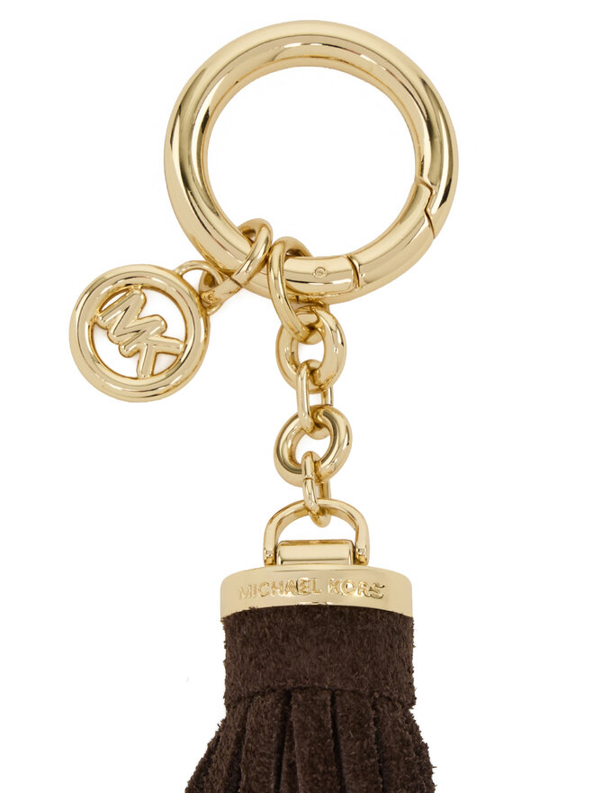 MICHAEL Michael Kors Schlüsselanhänger MICHAEL Michael Kors Tassel Charm 32F6GD0K1S Dunkelbraun