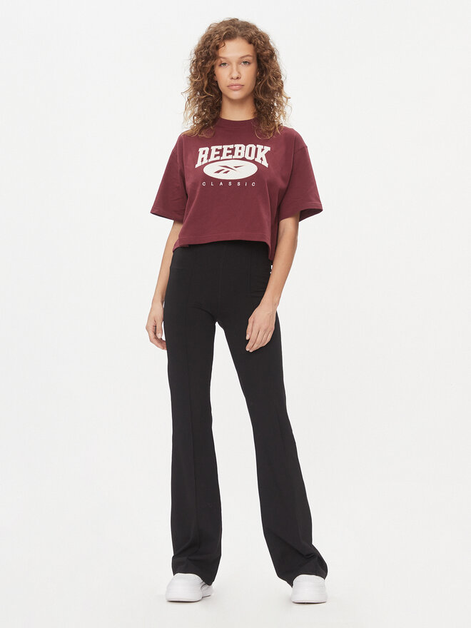 Reebok Reebok Marškinėliai Classics Big Logo IL4638 Raudona Regular Fit