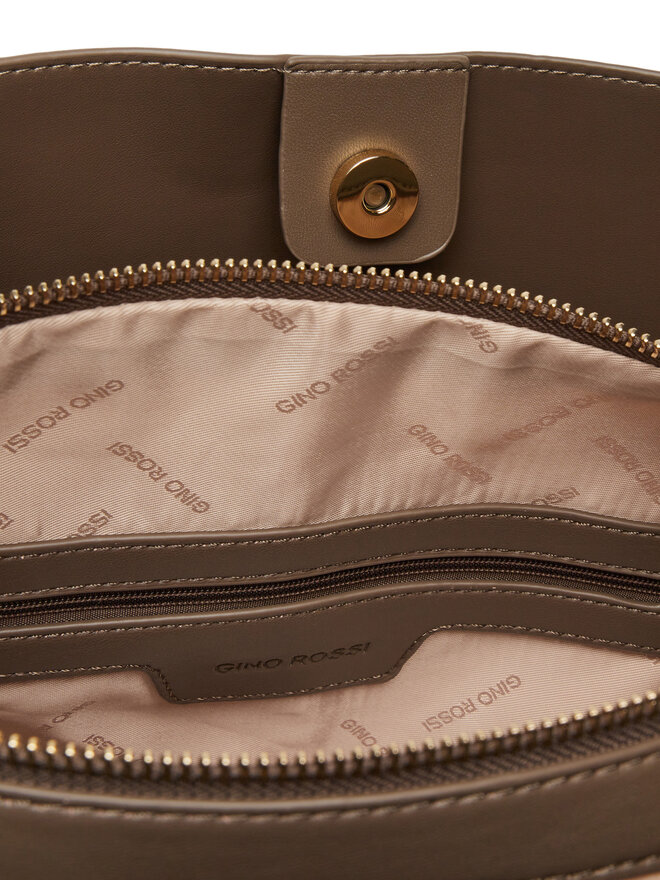 GINO ROSSI Ročna torba Gino Rossi C-ANA-RX8786 Bež