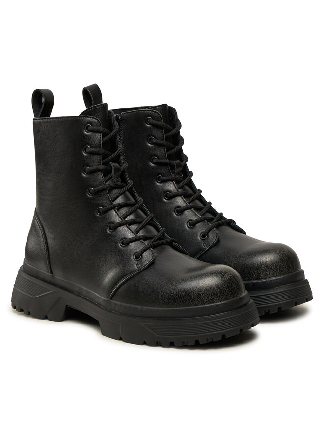 Guess Ορειβατικά παπούτσια Guess Palermo Boot FMFPAL ELE11 Μαύρο