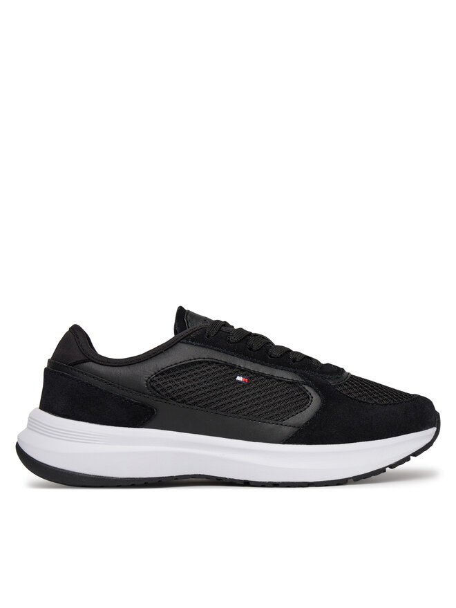 Tommy Hilfiger Αθλητικά Tommy Hilfiger Sporty Runner FW0FW08644 Μαύρο