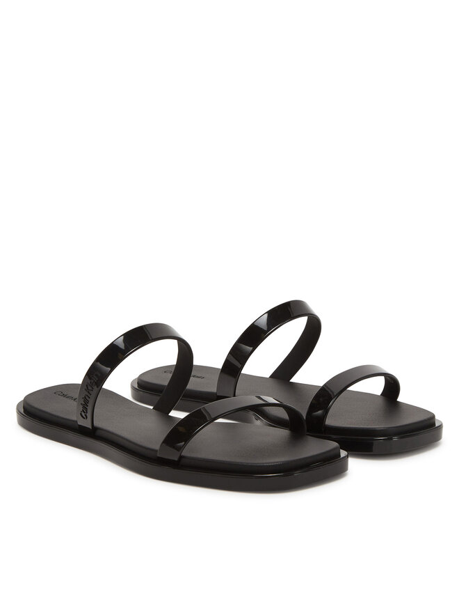 Calvin Klein Papucs Calvin Klein Jelly HW0HW02417 Fekete