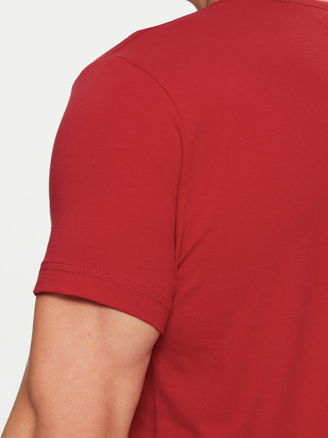 Tommy Hilfiger Tommy Hilfiger Marškinėliai MW0MW10800 Raudona Slim Fit