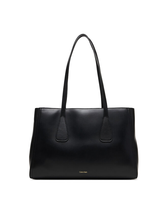 Calvin Klein Handtasche Calvin Klein Ck Medium Work Tote LV04F3442G Schwarz