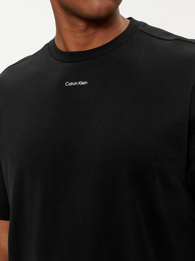Calvin Klein Calvin Klein T-Shirt Nano Logo K10K112487 Μαύρο Regular Fit