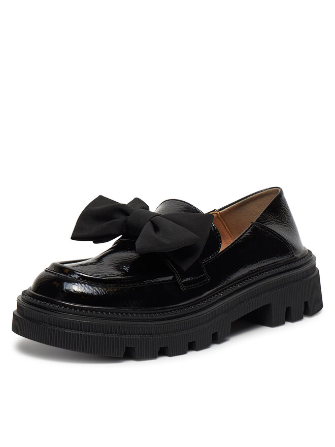 DeeZee Loafersy DeeZee TYA56-J128 Czarny
