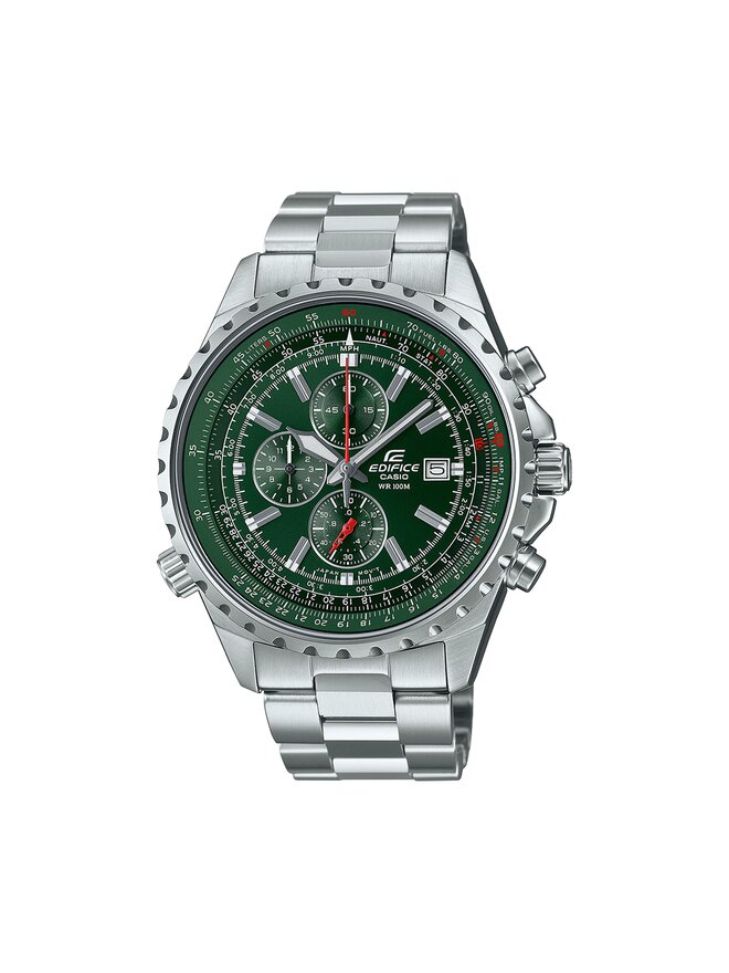 Casio Zegarek Casio Edifice EF-527D-3AVUEF Srebrny