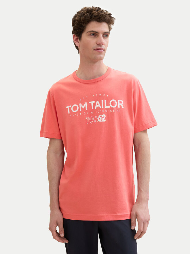 Tom Tailor Tom Tailor Camiseta 1041871 Rojo Regular Fit