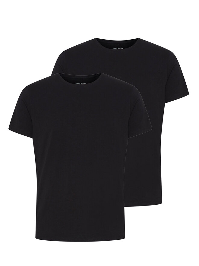 Blend Blend Σετ 2 T-Shirts Nick 701877 Μαύρο Regular Fit